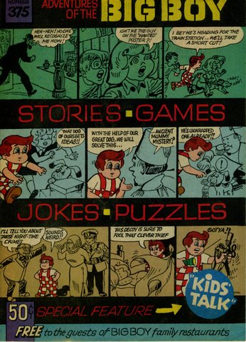 Adventures of the Big Boy #375 © 1988